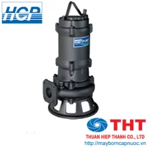 Máy bơm chìm nước thải rác gang đúc 3 pha 2Pole HCP series AFP