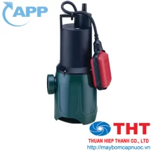 Máy bơm chìm nước thải bằng nhựa APP TPS bơm axit loãng