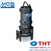Bơm chìm nước thải rác gang đúc 3 pha 4Pole HCP series AFU