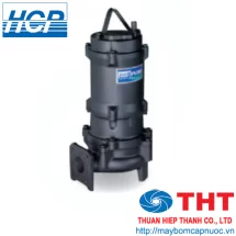 Máy bơm chìm nước thải rác gang đúc 3 pha 2 cực HCP series AFU