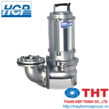 Máy bơm chìm nước thải bằng inox đúc 316 3 pha 2Pole HCP series 80SFU
