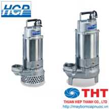 Máy bơm chìm nước thải bằng inox đúc 1 pha 2Pole HCP series SS-SF
